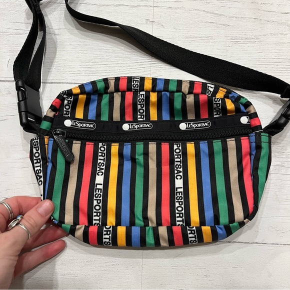 Lesportsac Striped Multicolor Bag - Picture 2 of 6